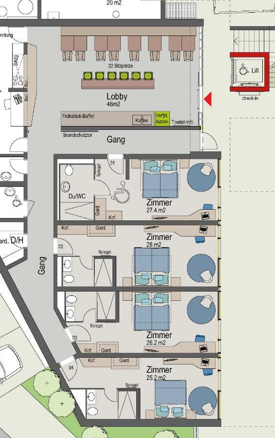 Hotel Sleep&Stay - Self Check-In Eglisau Exterior photo